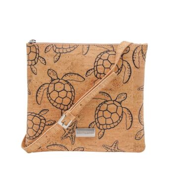 Bent and Bree Cork Turtles Crossbody