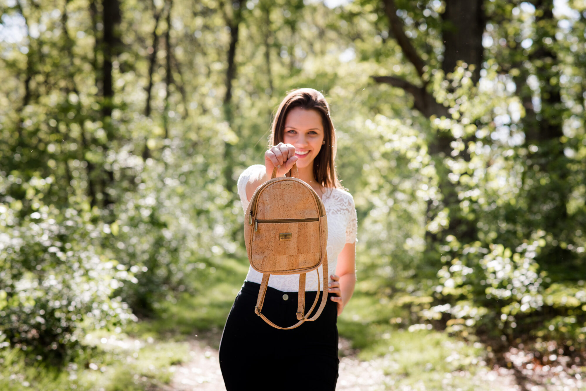 Bent and Bree cork backpack