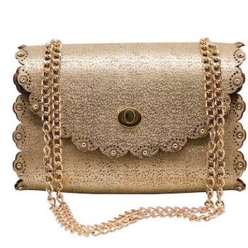 Bent and Bree Cork Gold purse