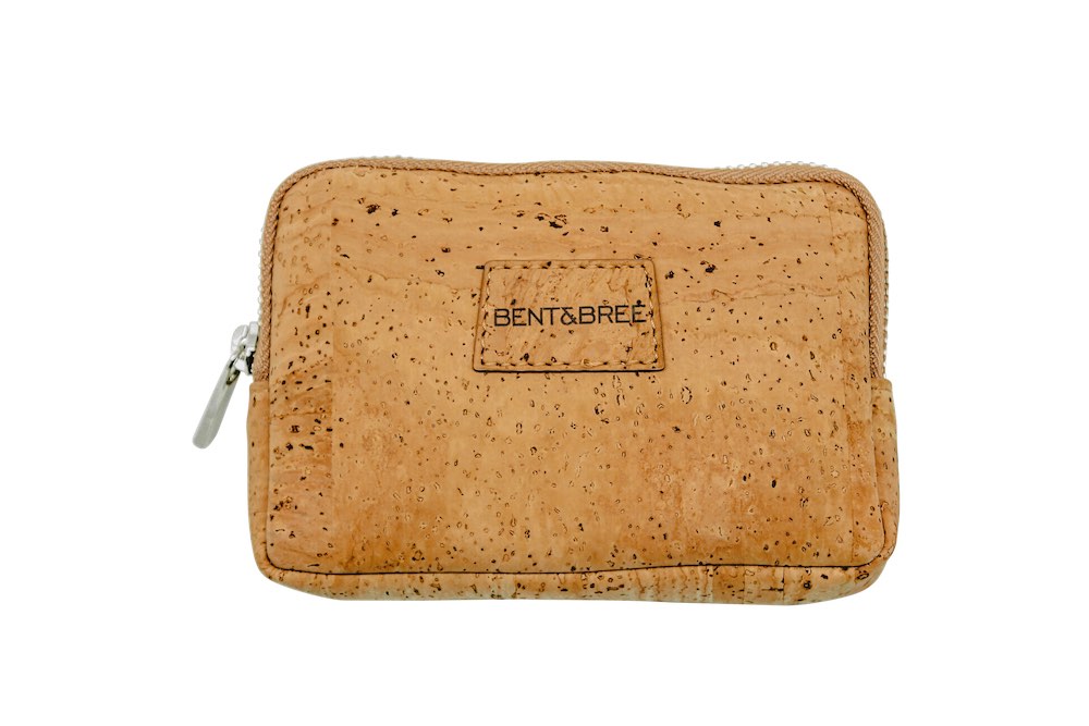Bent and Bree small cork pouch