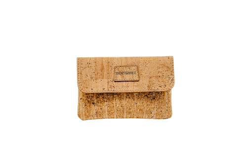 Bent and Bree small cork credit card case