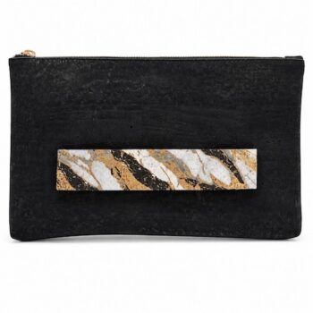 Oriana Clutch w/ Interchangeable Handle - Black Glam