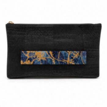 Oriana Clutch w/ Interchangeable Handle - Black Twilight
